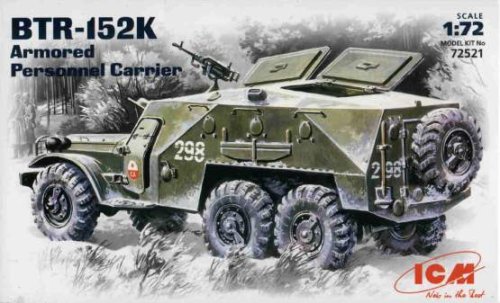 Przejdź do produktu ICM 72521 - 1:72 BTR-152K, Soviet Armored Personnel Carrier