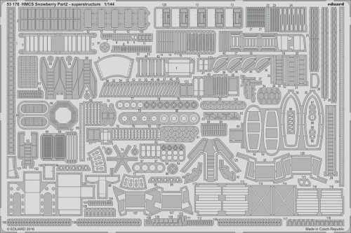 Przejdź do produktu EDUARD 53176 - 1:144 HMCS Snowberry pt. 2 superstructure
