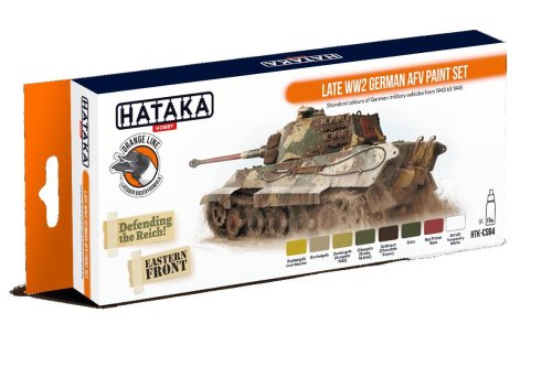 Przejdź do produktu HATAKA CS94 - Zestaw farb Late WW2 German AFV