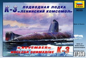 Przejdź do produktu ZVEZDA 9035 - 1:350 Submarine K-3