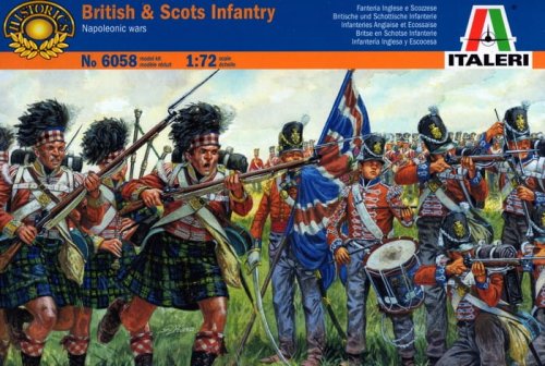 Przejdź do produktu ITALERI 6058 - 1:72 British and Scots Infantry