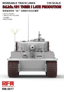 RYE FIELD MODEL 5017 - 1:35 Tiger I Late Production - Workable Track Link