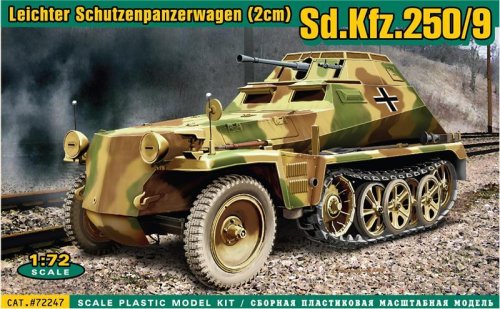 Przejdź do produktu ACE 72247 - 1:72 Sd.Kfz 250/9 Leichter Schutzenpanzerwagen