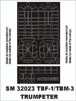 Przejdź do produktu MONTEX SM32023 - 1:32 TBF/TBM Avenger