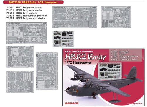 Przejdź do produktu EDUARD BIG72128 - 1:72 H8K2 Emily