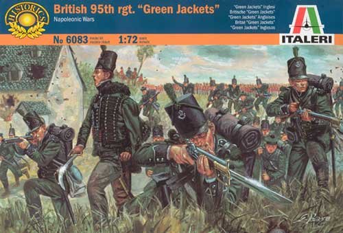 Przejdź do produktu ITALERI 6083 - 1:72 British 95th reg. Green Jackets