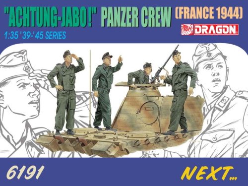 Przejdź do produktu DRAGON 6191 - 1:35 "Achtung-Jabo" Panzer Crew (France 1944)