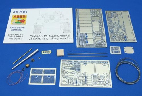 Przejdź do produktu ABER 35K01 - 1:35 PzKpfw.VI Tiger I Ausf.E (Sdkfz.181) early version
