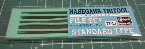 Przejdź do produktu HASEGAWA TT15 - Zestaw standardowych pilników metalowych