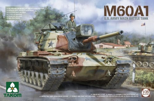Przejdź do produktu TAKOM 2132 - 1:35 M60A1 U.S. Army Main Battle Tank