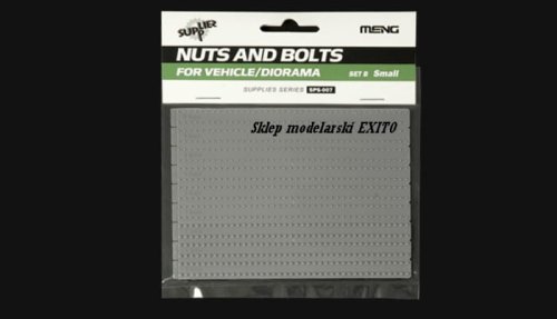 Przejdź do produktu MENG MODEL SPS007 - Nuts and Bolts for Vehicle / Diorama - Set B Small