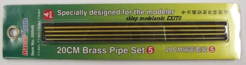 Przejdź do produktu TRUMPETER 09946 - 20 cm Brass Pipe Set 5