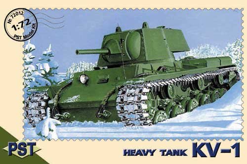Przejdź do produktu PST 72012 - 1:72 KV-1 Heavy Tank