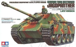TAMIYA 35203 - 1:35 Jagdpanther - German Tank Destroyer Late Version
