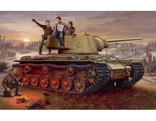 Przejdź do produktu TRUMPETER 00360 - 1:35 KV-I Model 1942 Lightweight Cast Tank