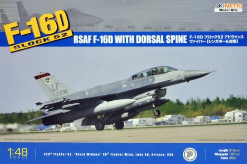 Przejdź do produktu KINETIC 48007 - 1:48 F-16D Block 52+ RSAF