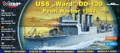 Przejdź do produktu MIRAGE 40601 - 1:400 USS Ward DD-139 Pearl Harbor 1941 - Niszczyciel