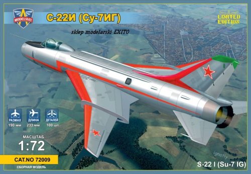 Przejdź do produktu MODELSVIT 72009 - 1:72 Sukhoi S-22 I ( Su-7 IG)
