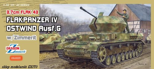 Przejdź do produktu DRAGON 6746 - 1:35 FlaK 43 Flakpanzer IV Ostwind w/Zimmerit