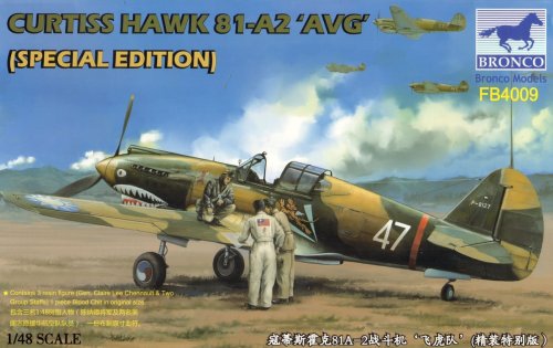 Przejdź do produktu BRONCO FB 4009 - 1:48 Curtis Hawk 81-A2 AVG Special Edition