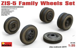 MINIART 35196 - 1:35 ZiS-5 Family Wheels Set