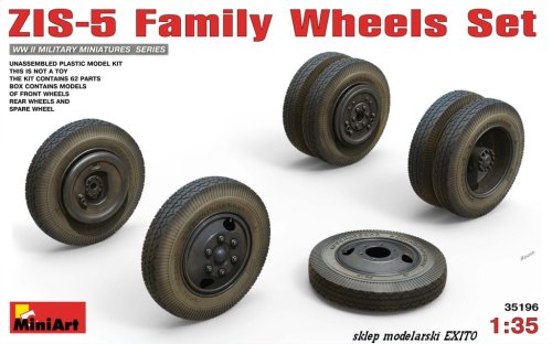 Przejdź do produktu MINIART 35196 - 1:35 ZiS-5 Family Wheels Set