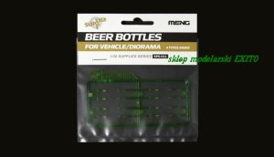 MENG MODEL SPS011 - 1:35 Beer bottles for vehicle / diorama - 16 szt (4 typy)
