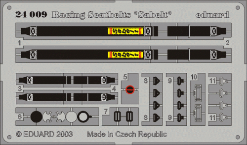 Przejdź do produktu EDUARD 24009 - 1:24 Sabelt 4 points Black