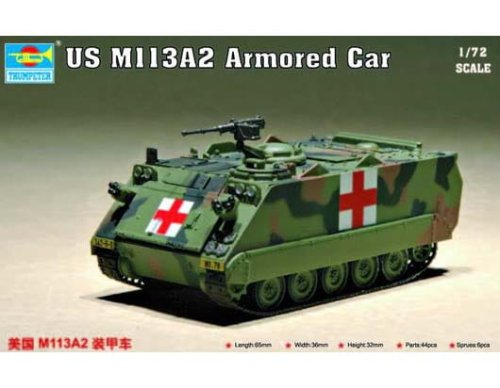 Przejdź do produktu TRUMPETER 07239 - 1:72 US M 113A2 Armored Car