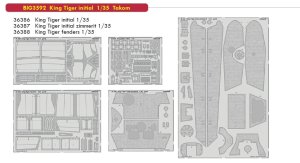 EDUARD BIG3592 - 1:35 King Tiger initial