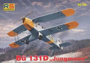 RS MODELS 92193 - 1:72 Bucker Bu-131 D Jungmann