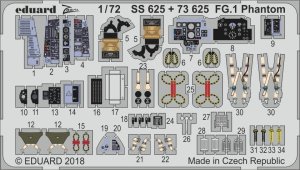 EDUARD SS625 - 1:72 FG.1 Phantom
