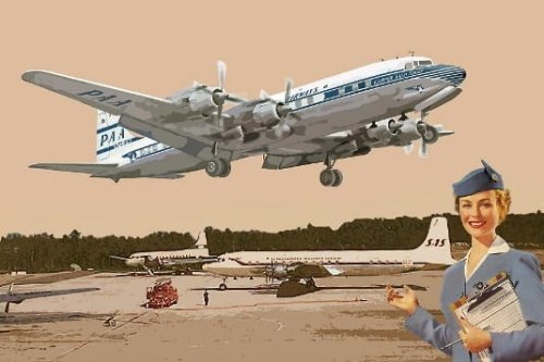 Przejdź do produktu RODEN 301 - 1:144 DC-7C Pan American World Airways (PAA)