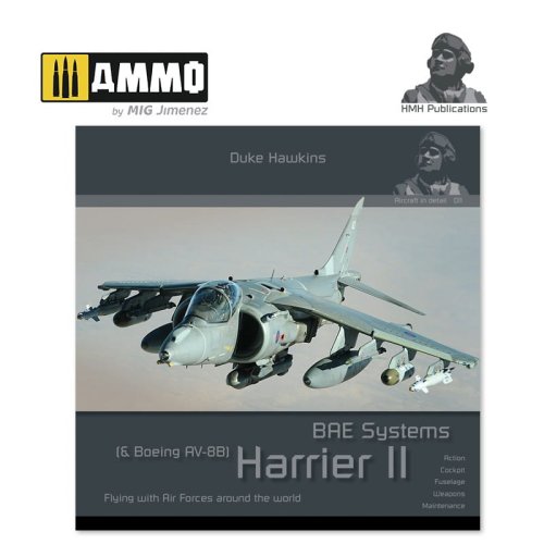 Przejdź do produktu HMH PUBLICATIONS DH011 - Aircraft in Detail: BAE Systems Harrier II & Boeing AV-8B