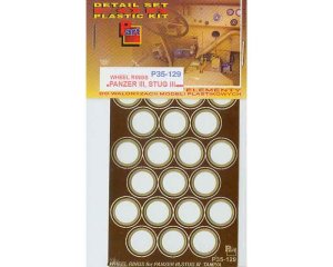 PART P35129 - 1:35 Pz.Kpfw. III, StuG III wheel rings