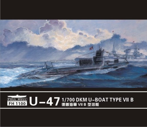 Przejdź do produktu FLYHAWK 1100 - 1:700 U-boat Type VII B DKM U-47 Prien (2pieces)