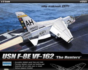 ACADEMY 12521 - 1:72 USN F-8E VF-162 The Hunters