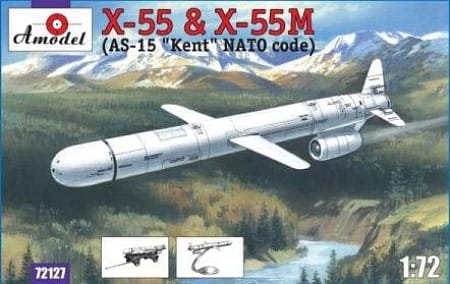 Przejdź do produktu AMODEL 72127 - 1:72 X-55 and X-55M (NATO code AS-15 Kent)