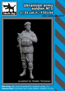 BLACK DOG F35144 - 1:35 Ukrainian army soldier N°1