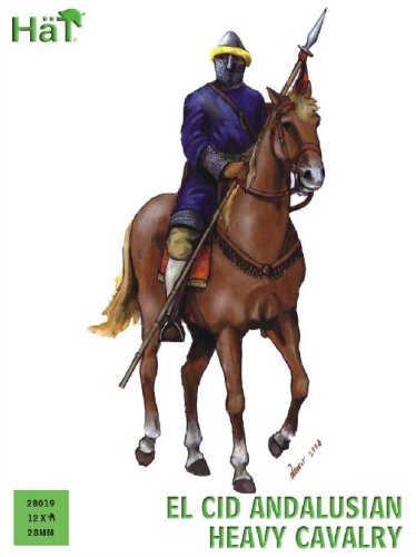 Przejdź do produktu HAT 28019 - 28 mm - El Cid Andalusian Heavy Cavalry