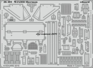 EDUARD 36301 - 1:35 M4A3E8 Sherman