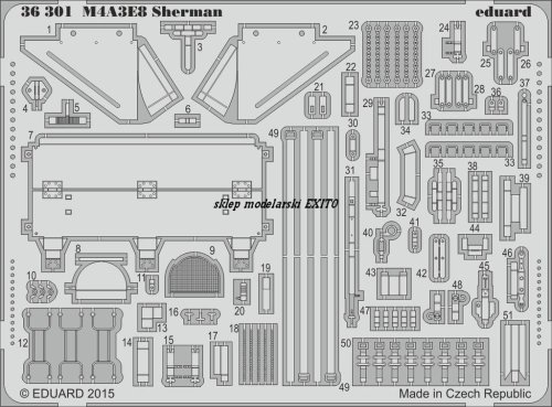 Przejdź do produktu EDUARD 36301 - 1:35 M4A3E8 Sherman