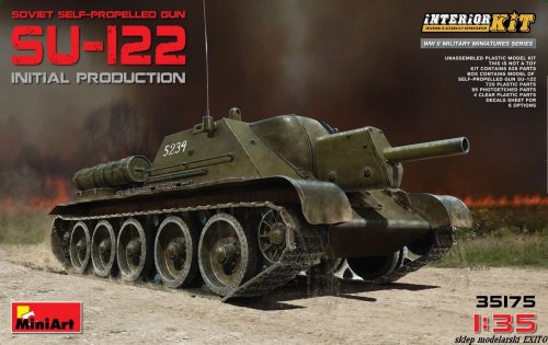Przejdź do produktu MINIART 35175 - 1:35 SU-122 Initial Production w/ full interior
