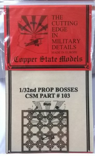 Przejdź do produktu COPPER STATE MODELS CSM A32103 - 1:32 Propeller Bosses