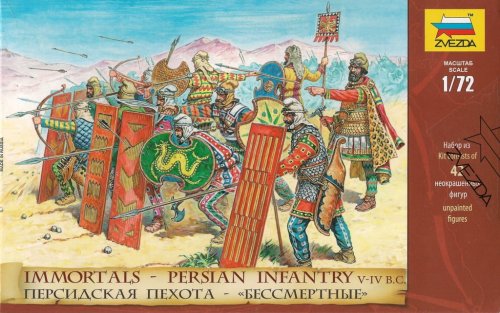 Przejdź do produktu ZVEZDA 8006 - 1:72 Persian infantry immortals V-IV B.C.