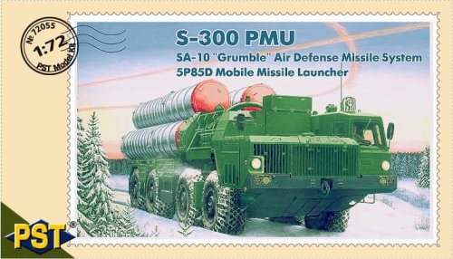 Przejdź do produktu PST 72055 - 1:72 Mobile Missile Launcher 5P85D of S-300PMU (SA-10 Grumble) Air Defense System