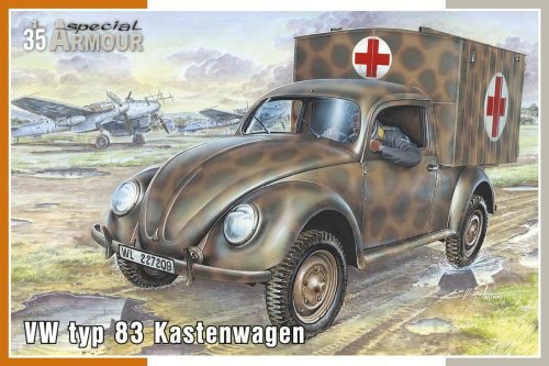 Przejdź do produktu SPECIAL HOBBY A35005 - 1:35 VW typ 83 Kastenwagen