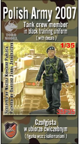 Przejdź do produktu TORO MODEL 35F35 - 1:35 10 Brygada Kawalerii Pancernej - Czołgista w ubiorze ćwiczebnym