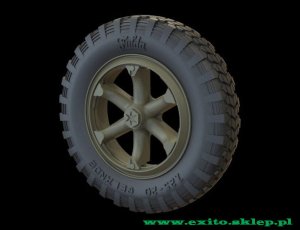 PANZERART 35205 - 1:35 Road Wheels for Henschel 33 (Gelande Pattern)