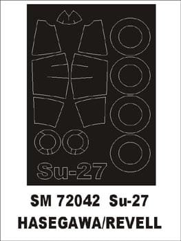 Przejdź do produktu MONTEX SM72042 - 1:72 Su-27